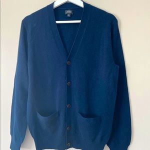 JCrew 100% Cashmere Cardigan. Size S. Relaxed fit. New.